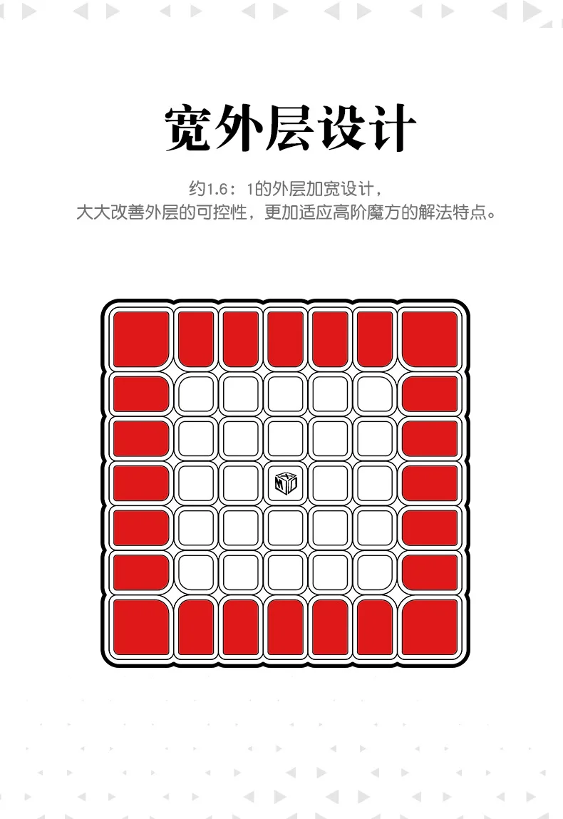 QiYi 7x7x7 7,0 см Профессиональный кубик Magicco скорость Neo куб Cubo Магическая наклейка для взрослых антистресс головоломка подарки игрушки для