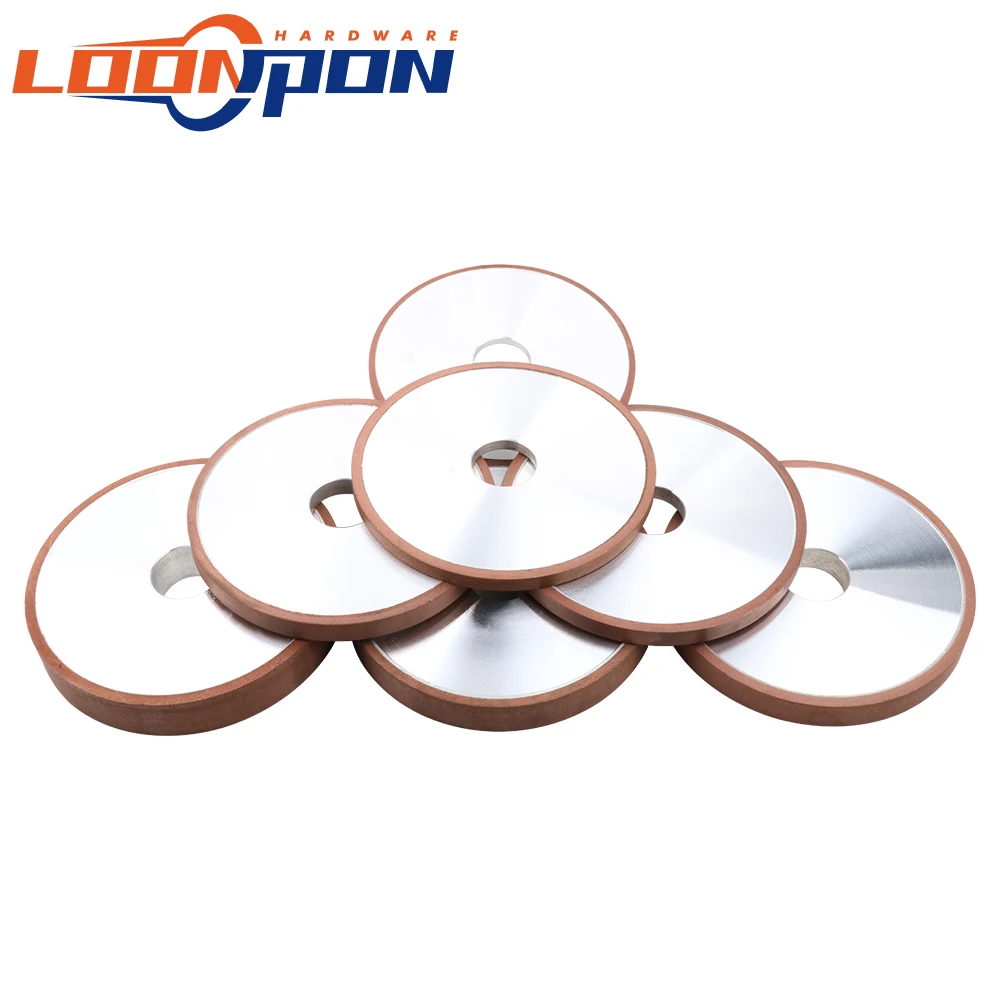 Flat Diamond Grinding Wheel 150mm parallel Grinding Circle for Tungsten Steel Milling Cutter Tool thickness 6-25mm