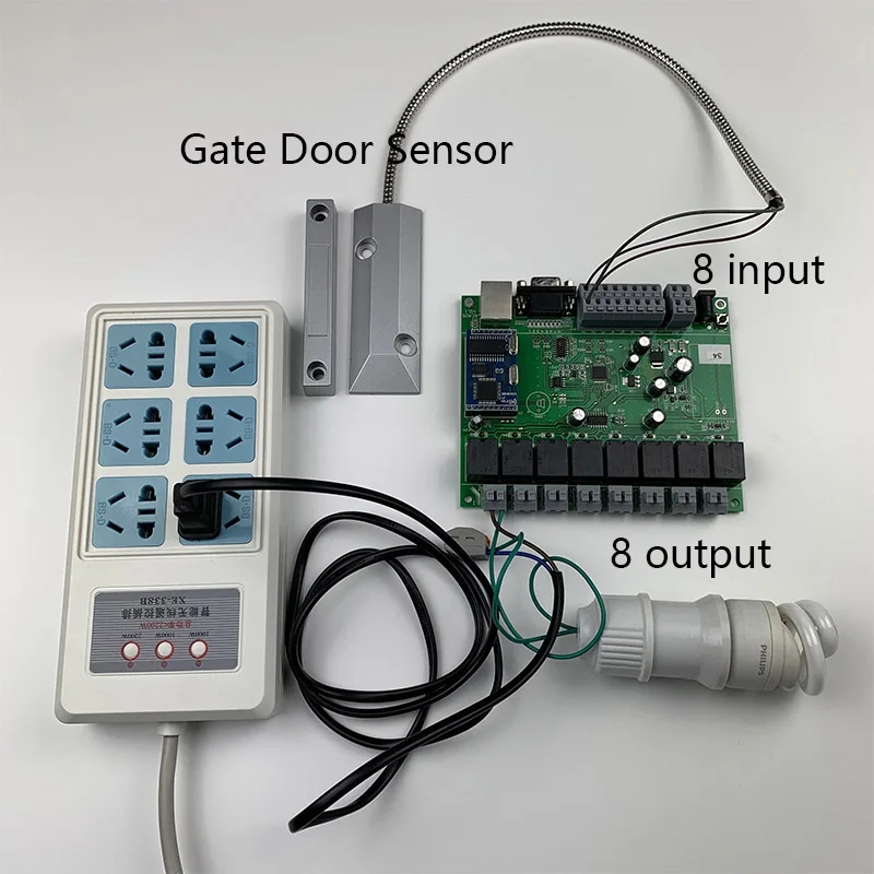 Domotica Smart Home Automation Module Controller Wired Garage Metal Roller Shutter Street factory Gate Door Sensor detector Domotica Smart Home Automation Module Controller Wired Garage Metal Roller Shutter Street factory Gate Door Sensor detector