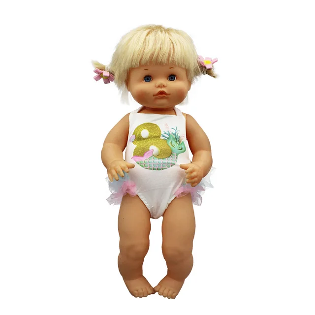 Hot bathing suit doll Clothes Fit 35-42cm Nenuco Doll Nenuco su Hermanita Doll Accessories 12