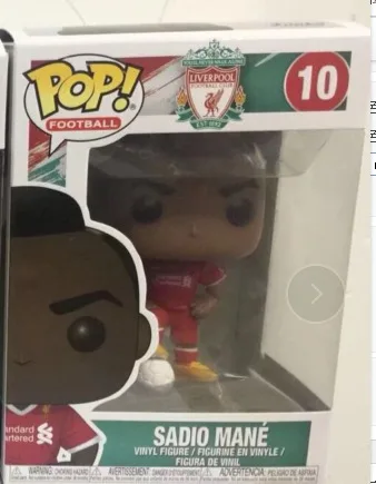 Funko Pop football Star Юнайтед, Ливерпуль, Pogba Salah Ibrahimovic Mane Model