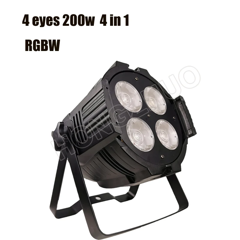 4 in 1 4 глаза 4*50 Вт Coolwhite/Warmwhite 2in1RGBW COB светодиодный светильник Блиндер для зрителей сценический студийный светильник 200 Вт сценический светильник - Цвет: 4 in 1