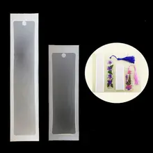 3Pcs DIY Crystal Epoxy Resin Mold Rectangle Cat Claw Bookmark Silicone Mould Handmade Crafts Jewelry Making Tools