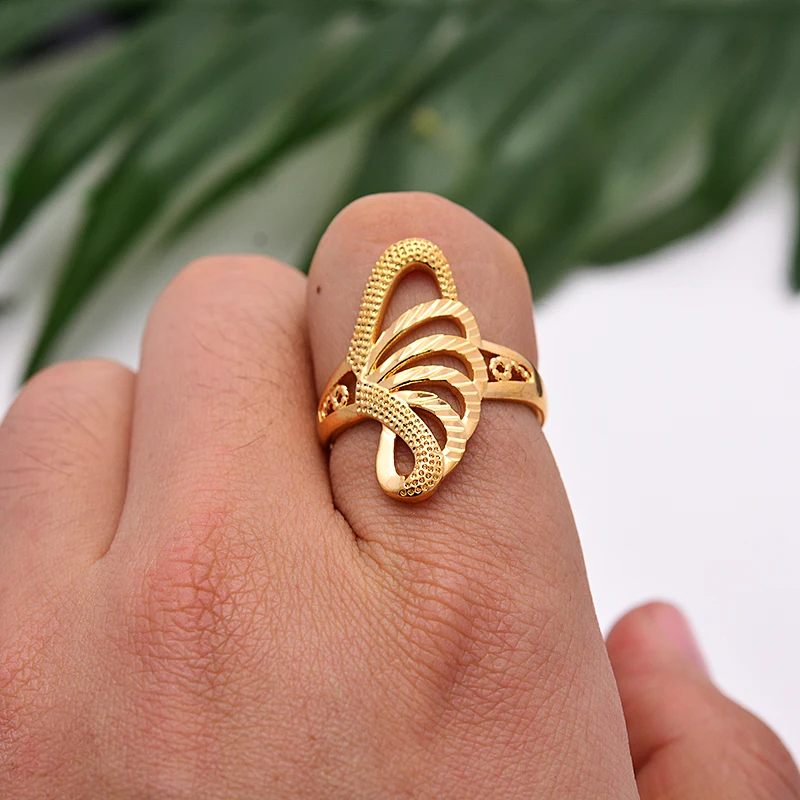 Wando унисекс Регулируемый размер арабский золотой цвет большой широкий для мужчин