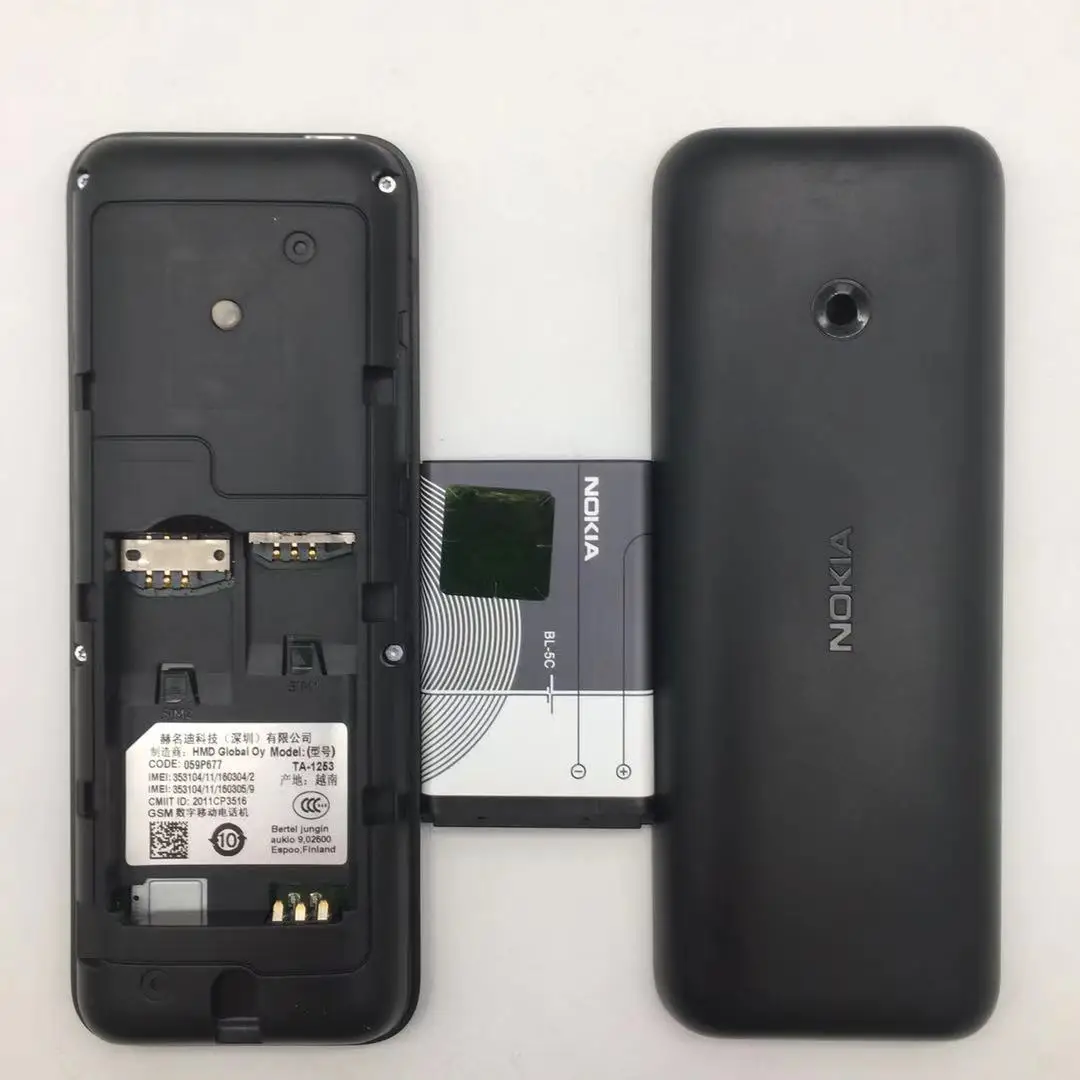 Nokia 125（2020）Refurbished-Original Unlocked125 FM Radio Dual SIM Cards Good Quality Unlocked Mobile Phone refurbished refurbished samsung phones