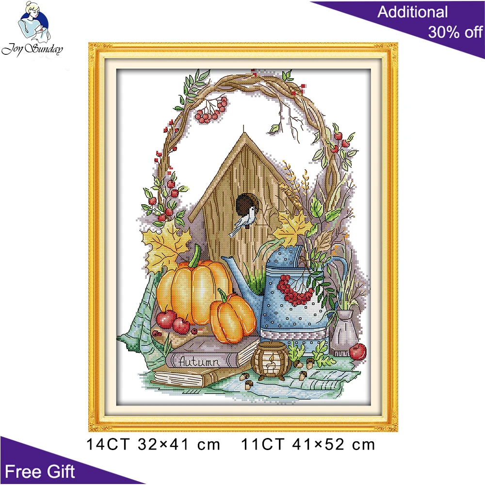 Joy Sunday Bird's Nest Home Decor, Cross Stitch C692 D110 D828 D853 DA047 DA178 DA518 DA572 DA574 F190 F655 F852 F931 FA128 J462