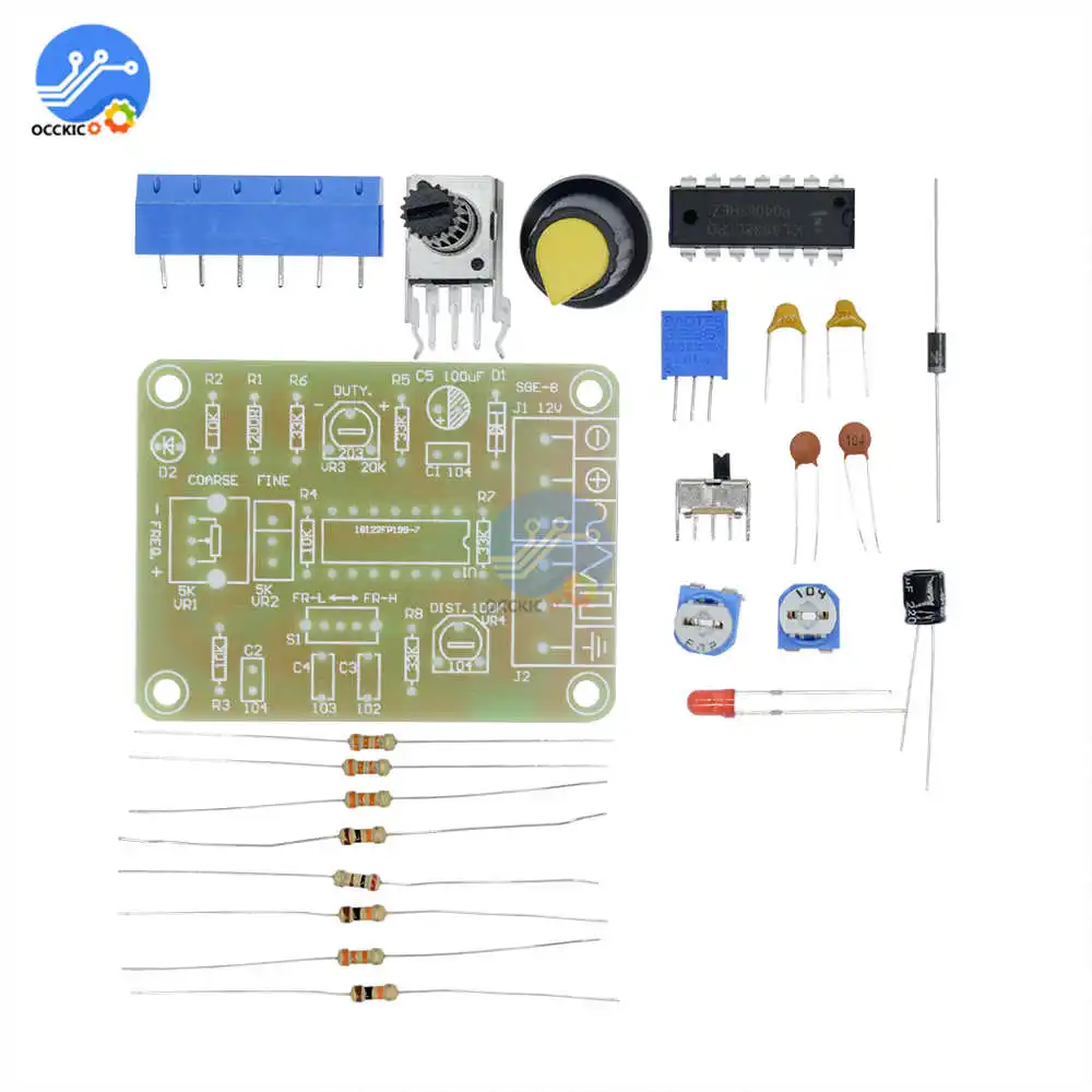 1 комплект ICL8038 модуль монолитного генератора сигналов DIY синусоидального