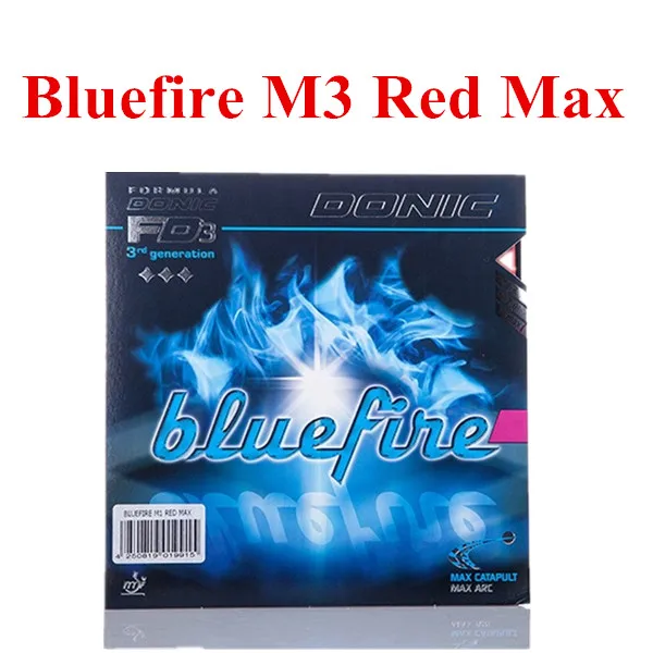 M3 RED Max Donic Original Blue fire M1/M2/M3 синяя губка для настольного тенниса, резиновые, сильные прыщи для пинг-понга - Цвет: M3 RED Max