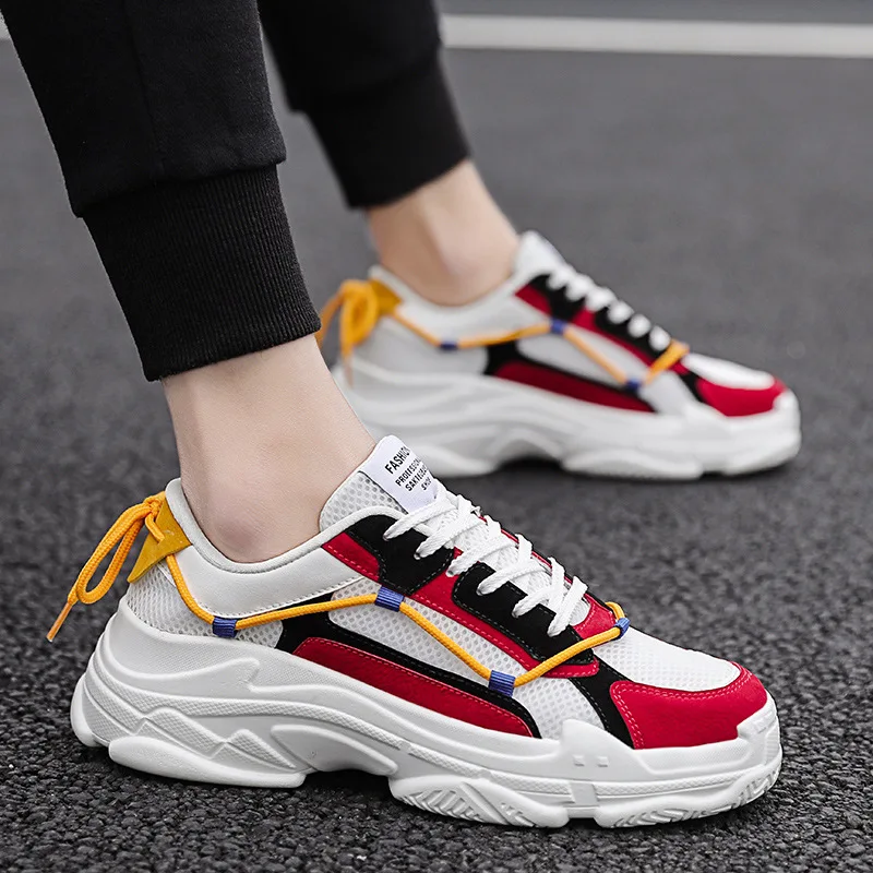 

MEN'S SHOES Summer Breathable New Style Versatile MEN'S Casual Shoes Elevator Shoes Korean-style Trend Dad Shoe Men's Fashion