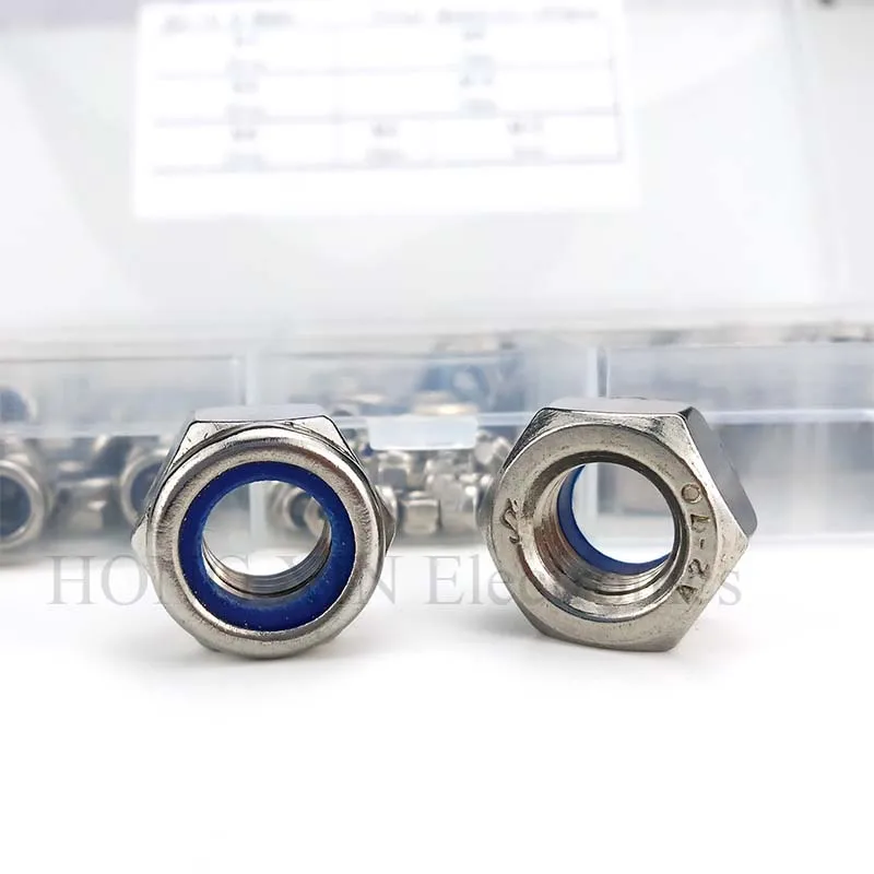 variedade kit insercao aco inoxidavel porcas de travamento 03