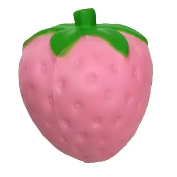 

Mini Simulated Big Strawberry PU Doll Slow Rebound Decompression Toy Foam Relaxed Toy Decoration Soft Toy Cake Sample Model