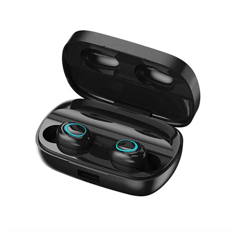 3500 мАч TWS IPX7 водонепроницаемый Bluetooth V5.0 спортивные музыкальные наушники HD CVC 8,0 микрофон наушники лучшая гарнитура Поддержка беспроводной зарядки - Цвет: Light--Touch