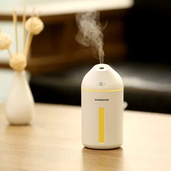 

320ML Atomizer essential oil diffuser Cute Warm Light LED Air Humidifier Diffuser Purifier aroma mist maker fogger