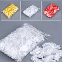 100 шт./пакет парикмахерский салон ухо защитную крышку щиты одноразовые Водонепроницаемый наушники краска для волос парикмахерского инструмента Аксессуары