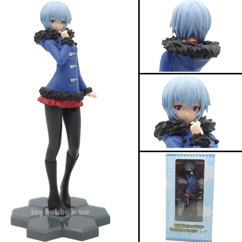 

Neon Genesis Evangelion Ayanami Rei EVA Snowsuit Ver. Ayanami Rei PVC Action Figure Model Toy Doll Gift