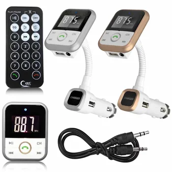

NEW BT67 2USB Car Bluetooth Charger Multi-function Car MP3 Bluetooth Player Support hands-free calling, built-in microphone