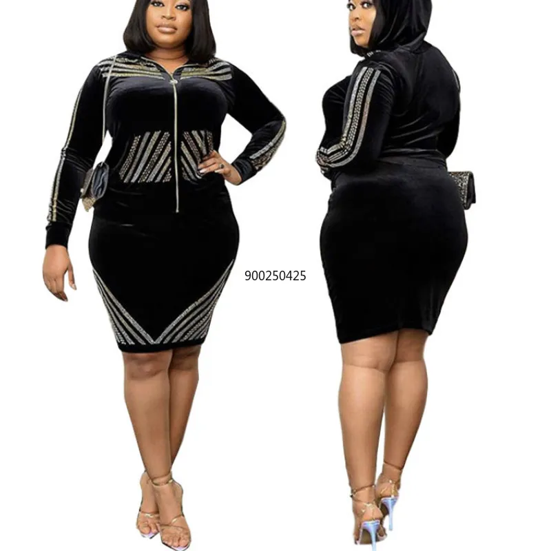 Комплект из 2 предметов женские бархатные африканская одежда в африканском стиле