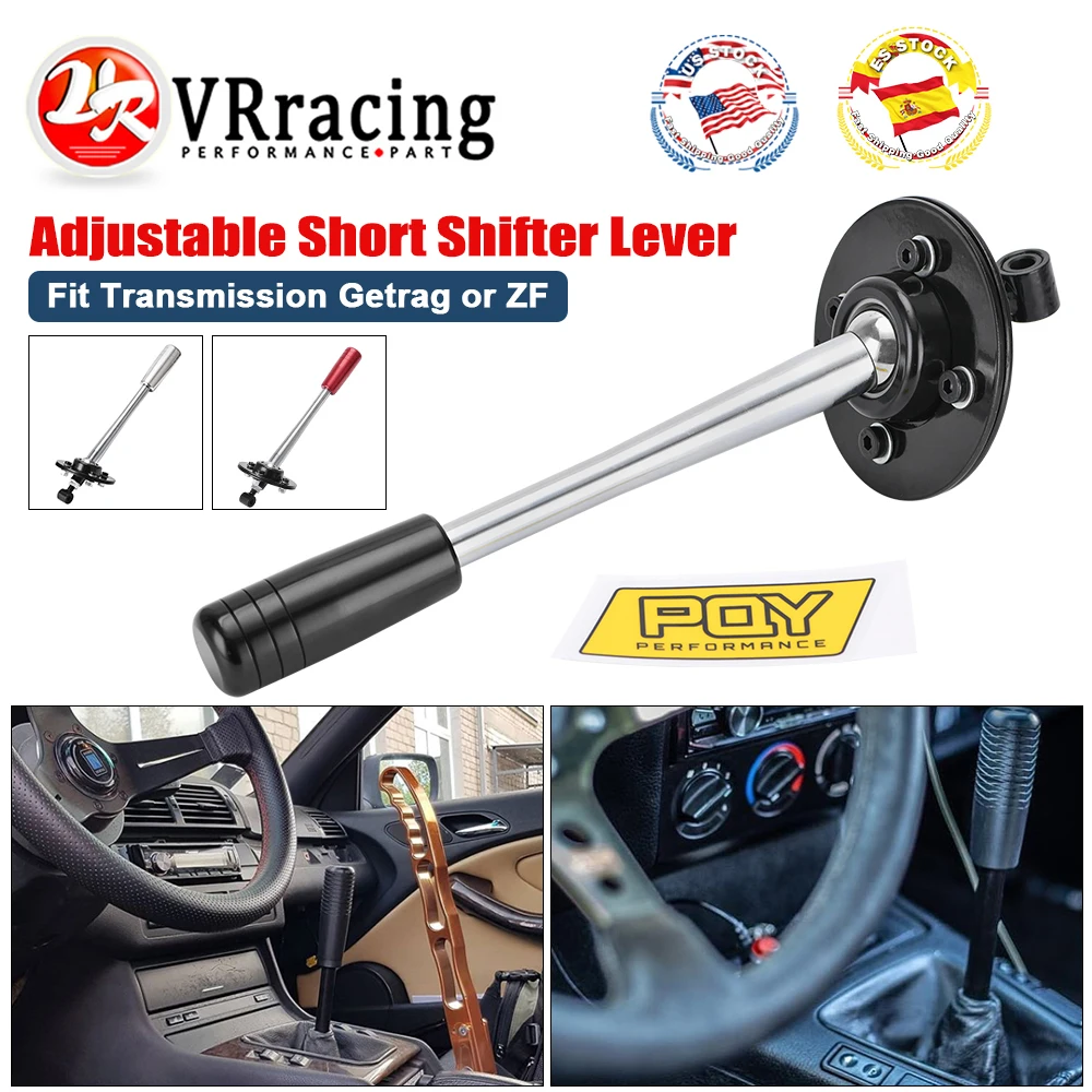 VR-Drift Tuning Adjustable Short Shifter Lever with Knob Kit For 85-10 BMW E30 E36 E46 E34 E39 E6x Z3 VR-PDG03