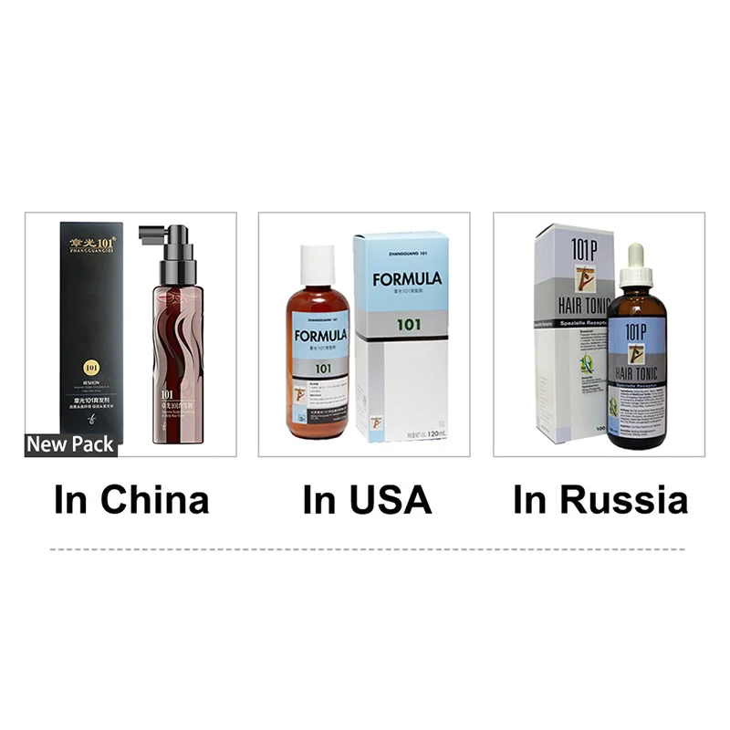 Formula 80ml Zhangguang 101 Chinese Medicine Therapy Nourish The Hair Follicle Hair Regrowth For Baldness