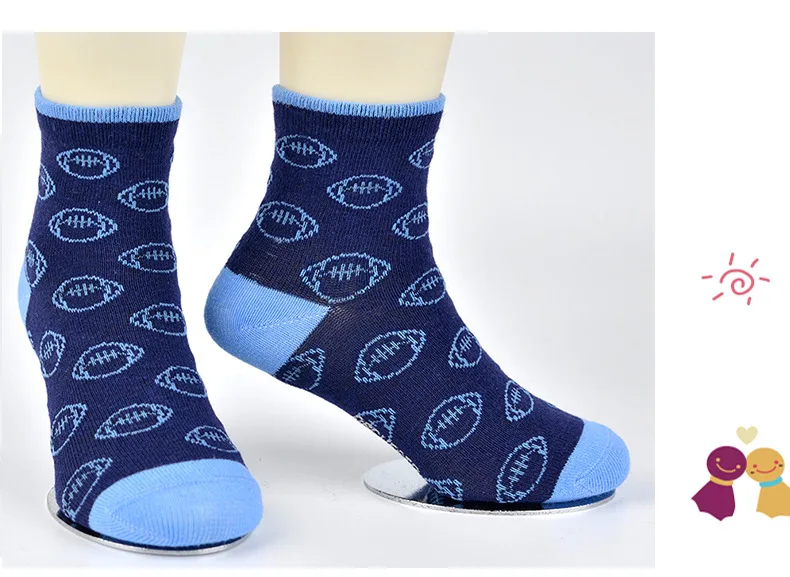 CHILDREN'S Socks Combed Cotton Kids Cotton Socks Cartoon Children Tube Socks Sweat Absorbing Primary School STUDENT'S Athletic S