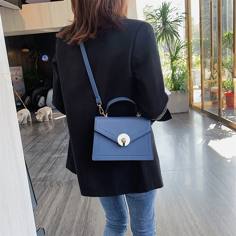 Женская брендовая Оригинальная дизайнерская сумка, женская сумка, Модная Портативная маленькая квадратная сумка, Ретро сумка через плечо