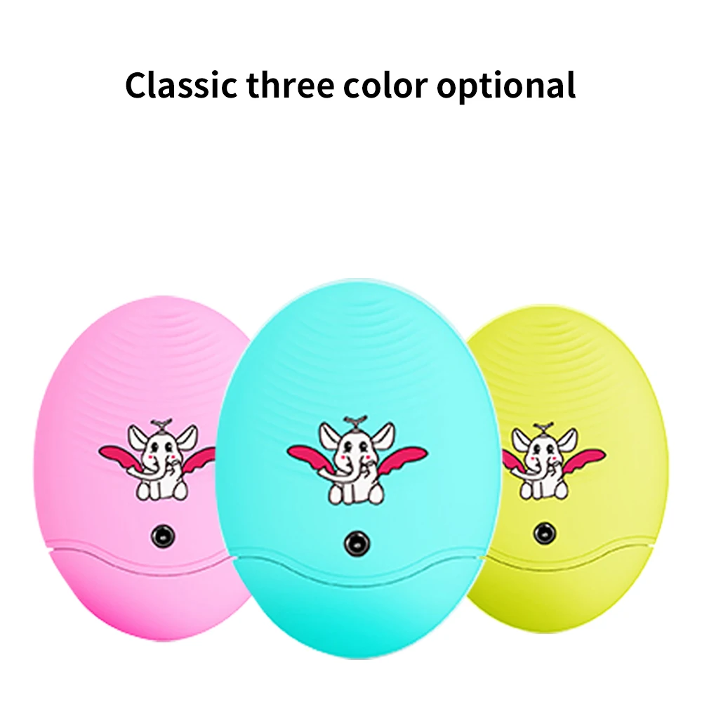 

Silicone face cleansing brush Electric Cleaner Wireless Charging Cleaner Electric Beauty Equipment