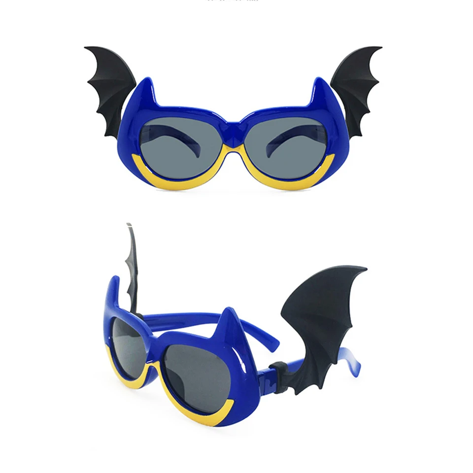 RHAMAI, новые детские поляризованные солнцезащитные очки, Бэтмен, для мальчиков и девочек, солнцезащитные очки, силиконовые защитные очки, подарок для детей, детские очки UV400