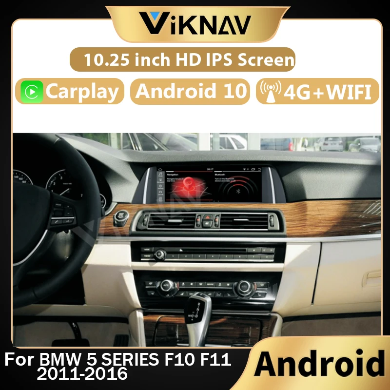 

Android car radio DVD multimedia player for BMW 5 Series F10/F11 2011-2016 car touch screen stereo recorder GPS navigation
