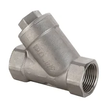 Высокое качество BSP 1/" 3/4" " 1-1/4" 1-1/" Женский встроенный Y сетчатый фильтр резьба фильтр 304 фильтр из нержавеющей стали уплотненный клапан