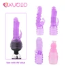 EXVOID Dildo Head Covers Vibrator Cap Tongue Vibrators G Spot Massager AV Rod Head Cap Magic Wand Attachment Adult Products 1