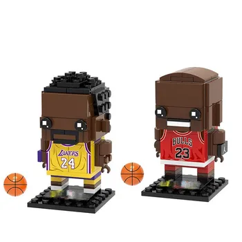 

Hot Sale Basketball Player Figuer Sport Hot Bryant Michale Model Minifigures Blocks Bricks Model Toys for Children