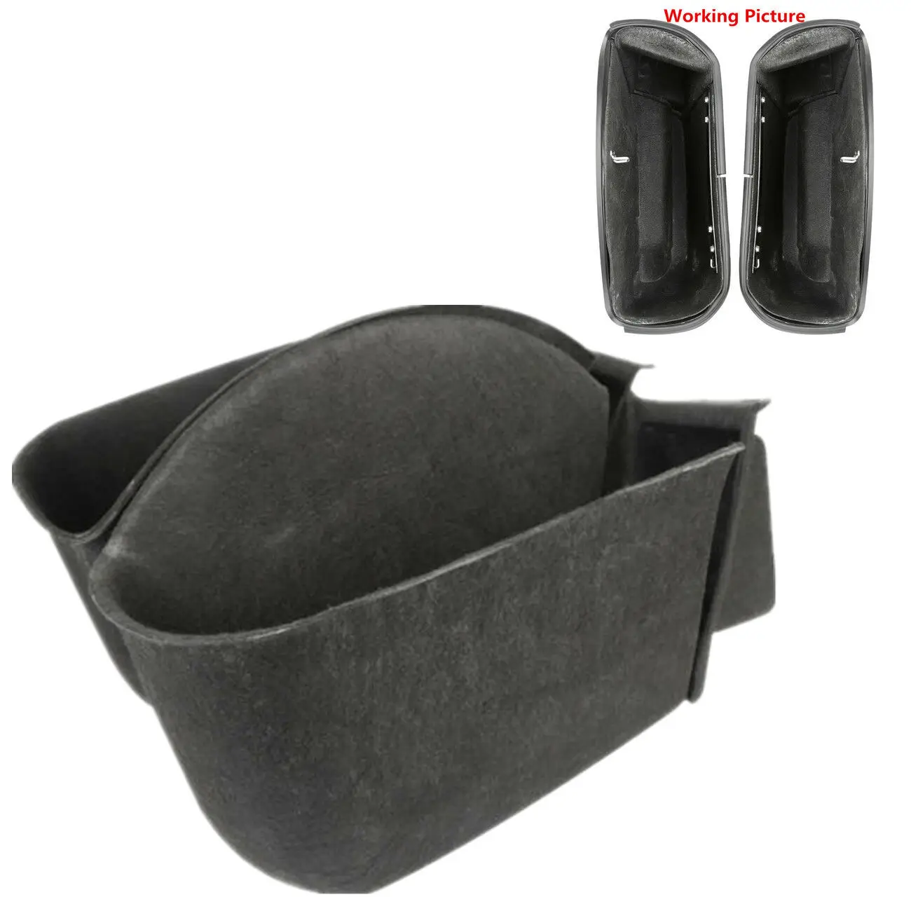 Motorcycle Saddlebag Carpet Liner For Indian Springfield-22 Roadmaster Elite-19 Chieftain Limited Elite