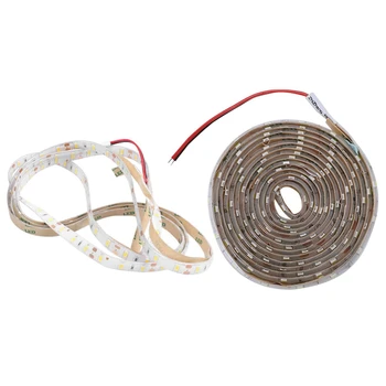 

2 Roll 2M Waterproof Led Light Bar 120-5630 Smd Strip Light Garland Decoration for Car / Bike Dc 12V - Warm White & White