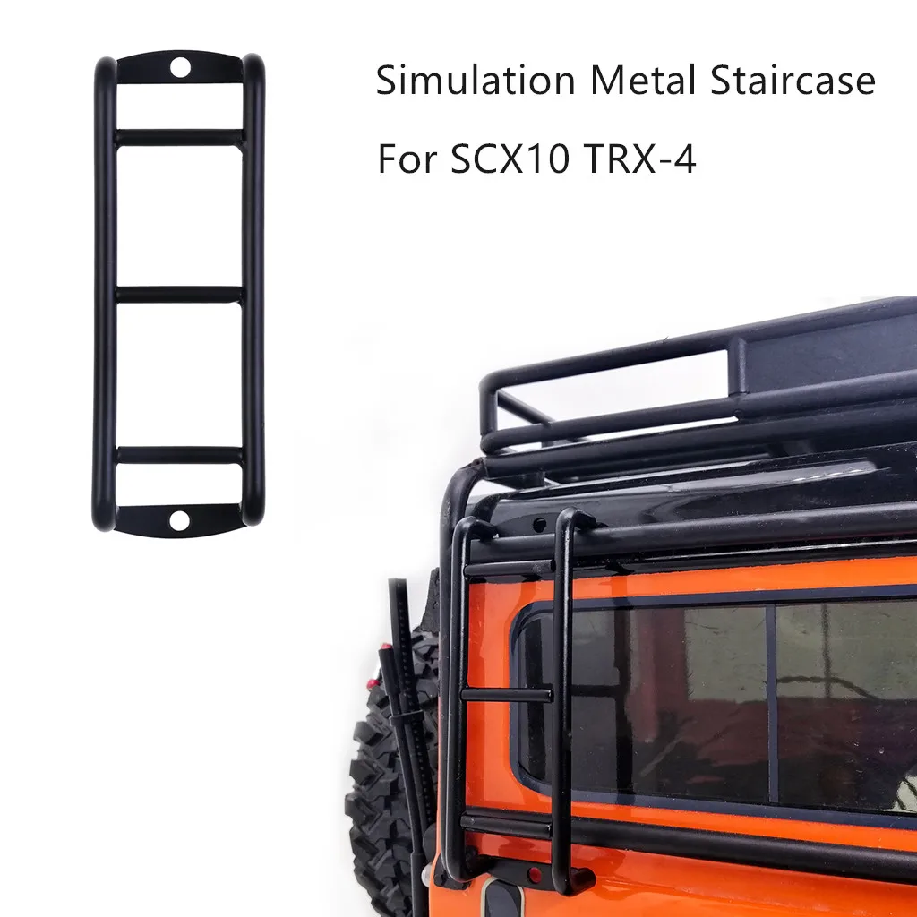 

Mini Simulation Metal Staircase For SCX10 90046 90047 TRX-4 1/10 RC Crawler High Quality RC Car Parts Car Accessories