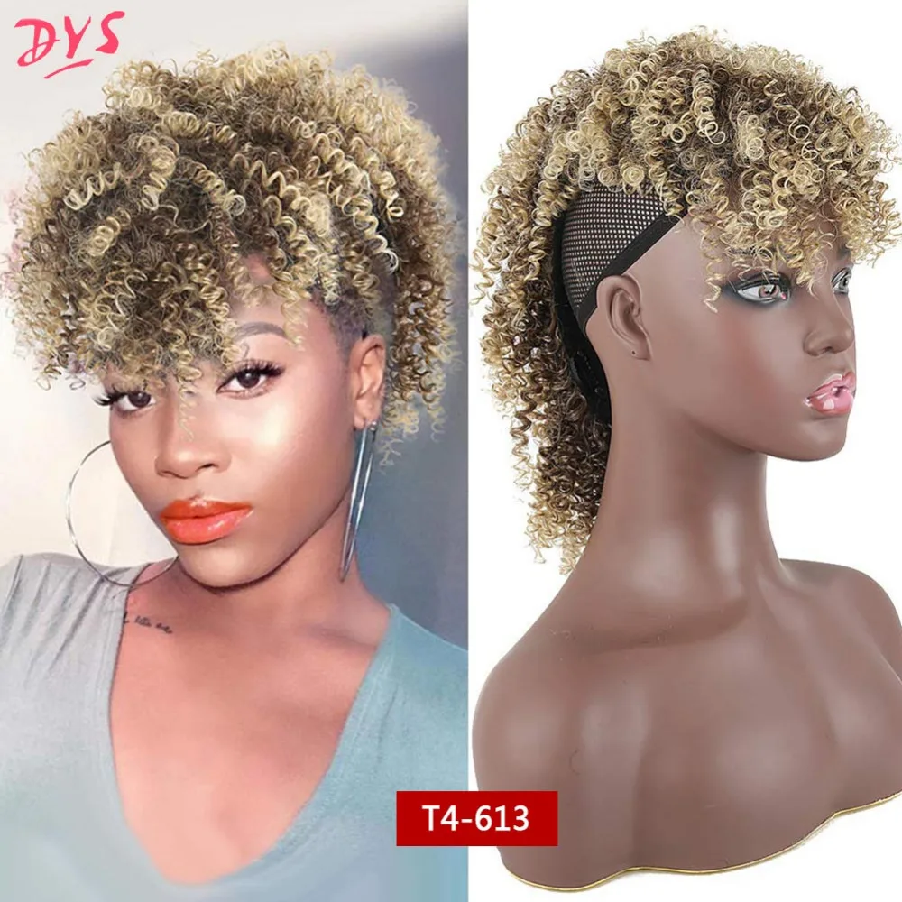 Com Franja de Alta Sopro Grampos na Extensão Do Cabelo