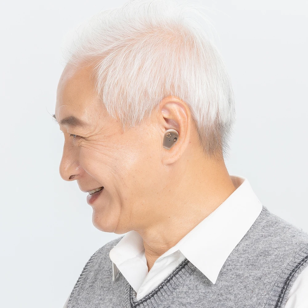 AXON K-88 слуховой аппарат перезаряжаемый мини слуховые аппараты усилитель звука Невидимый звук чистый для пожилых глухих слуховых аппаратов