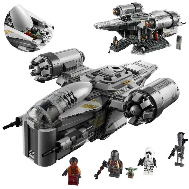 The Ucs Razor Crest By Model Compatible With 75292 Star Toys &wars Building Blocks Bricks Kids Christmas Toys Gifts
