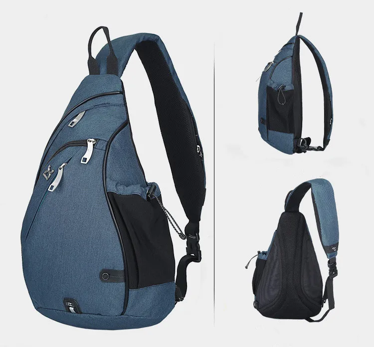 Shoulder Crossbody Bag Men's Burglar Men Female Large Capacity Man's Chest Bag Casual