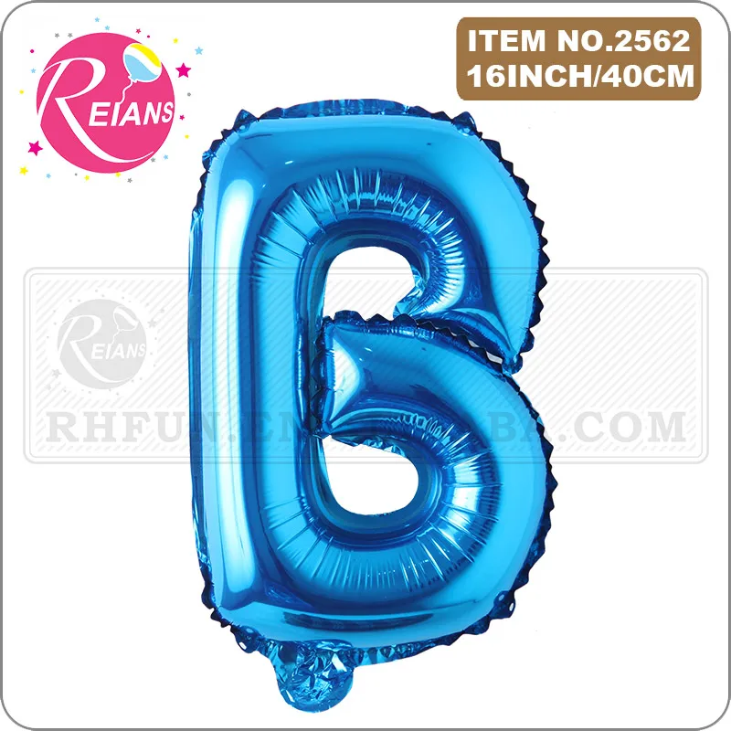 Foil Balloons 16 Inch Alphabet Letters number Happy Birthday Balloons Letter Birthday Party Decorations Kids Balloon banner