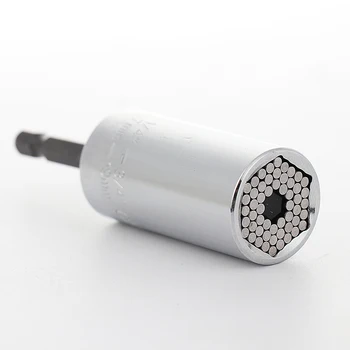 

Power Drill Ratchet Bushing Spanner Key Magic Multi Hand Tools 7-19mm Universal Torque Wrench Head Set Socket Sleeve
