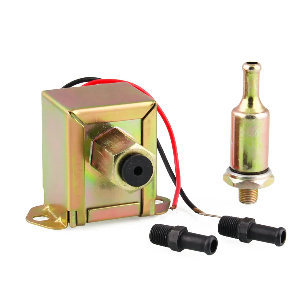 

High Quality Universal Fuel Pump 12V Facet Electric Fuel Pump with Fuel Unicons and In Line Filter for Diesel Petrol Engine