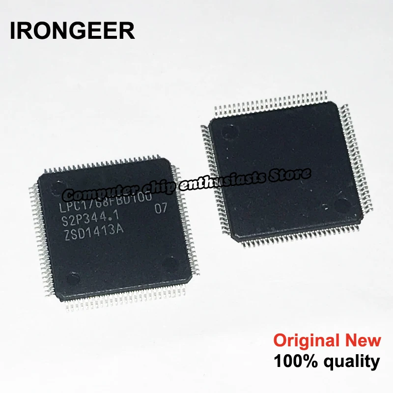 2 шт.-10 шт. LPC1768FBD100 LQFP100 LPC1768FBD QFP LPC1768 32 бит ARM Cortex-M3 микроконтроллер новый