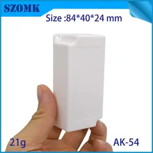 1 шт. 84*40*24 abs белый пластиковый светодиодный распределительный корпус инструмента для электронного корпуса контроллера