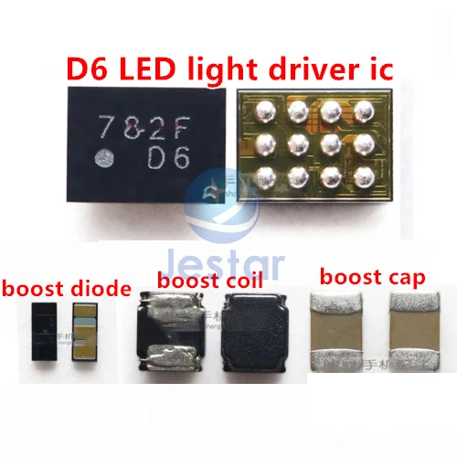 10 шт. LM3630ATMX LM3630A D6 12pin светодиодный драйвер IC boost Диодная Катушка Крышка для OPPO A59 A59M