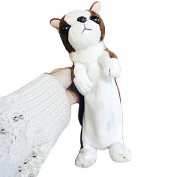 

School Pencil Case Dog Pencilcase Shop School Bag Boy Girl Pen Box Make up Holder Plumier Cartoon Soft Plush Material