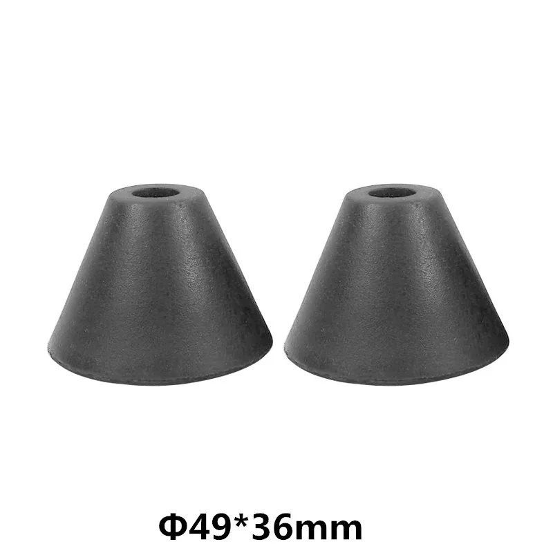 4PC Speaker Feet Plastic Repair Kit Bass Parts For DJ Subwoofer