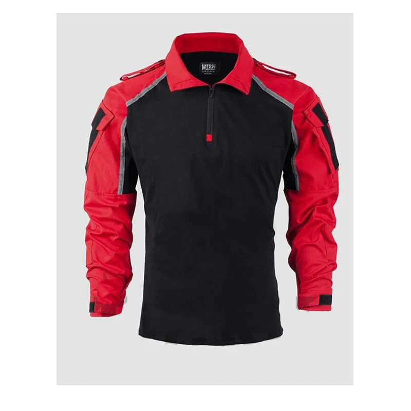 Тактическая тренировочная форма, рубашка, боевая форма инструктора, стрельба со светоотражающими полосами, спасательная команда офицера безопасности