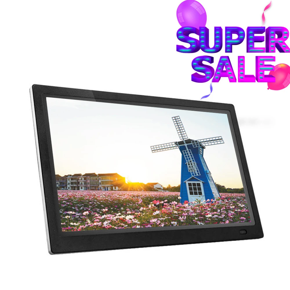 US $250.00 Business display HDM1 32 Inch LED Backlight HD 19201080 Full Function Digital Photo Frame Electronic Album Picture Music Video