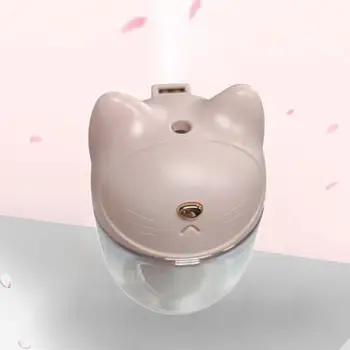 

Ultrasonic Mini Air Humidifier Air Recuperator USB Desktop Portable Fogger Mist Maker for Car Home with LED Night Light