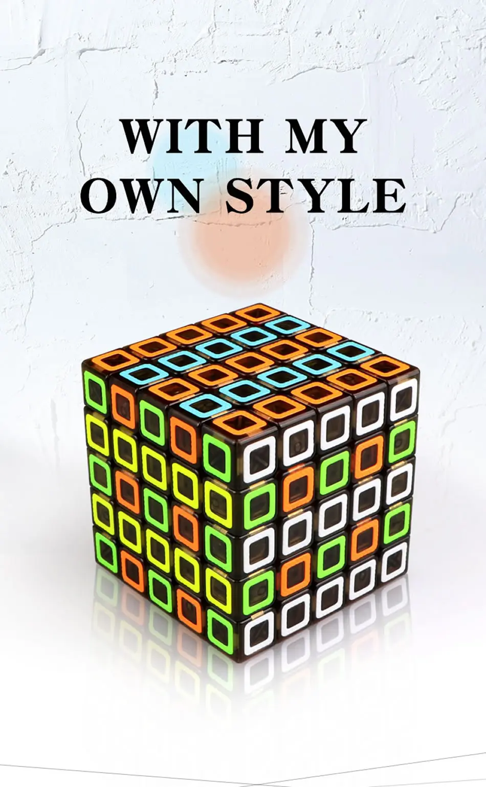 Магический кубик-пазл QiYi Dimension 2x2x2 3x3x3 4x4x4 5x5x5 Pyraminxeds перекошенная скорость плюща антистресс Развивающие игрушки для детей